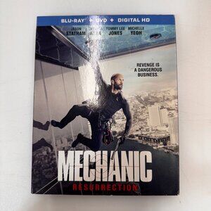 Mechanic: Resurrection (DVD and Blu-ray) Disc Tested, Working